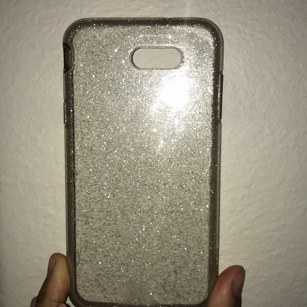 Samsung Gold Glitter J7 Case